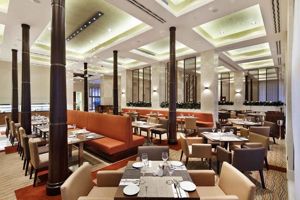 Hilton Garden Inn Dandong Restaurang bild